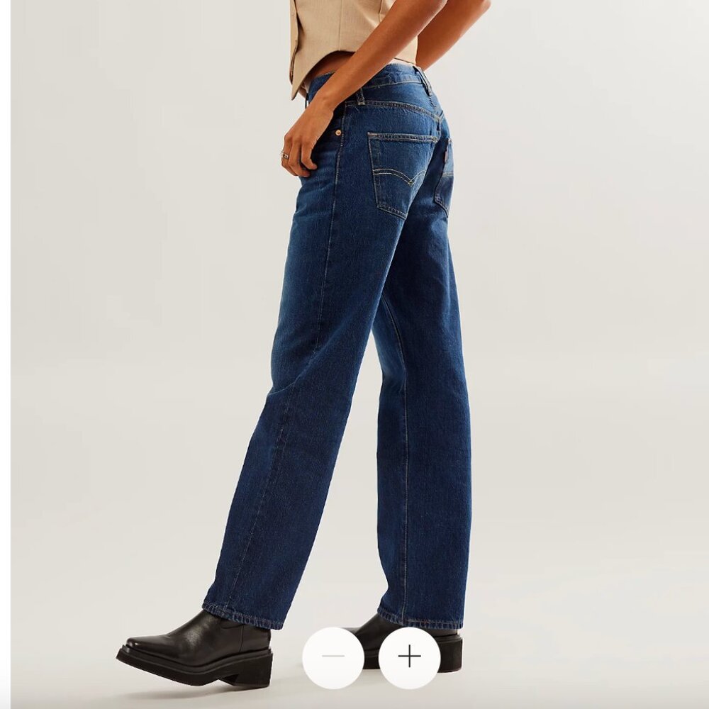 NWT Levi’s ‘90s 501 Jeans in dark wash - Picture 3 of 9